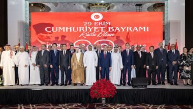 وزير العدل يحضر حفل السفارة التركية باليوم الوطني