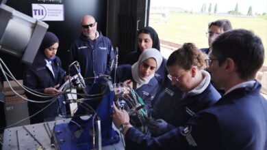 "الابتكار التكنولوجي" بأبوظبي يُشغل بنجاح أول محرك صاروخي يعمل بالوقود السائل في الدولة