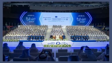 محمد الشرقي يشهد حفل تخريج (535) من كليات التقنية العليا بالفجيرة