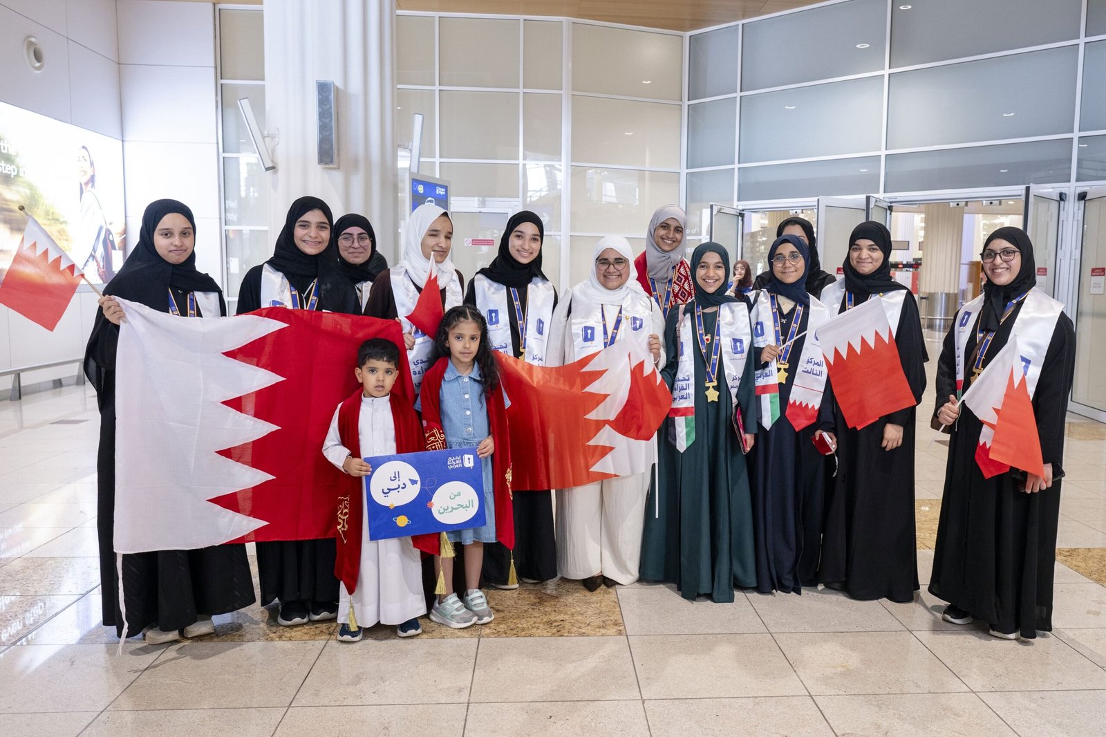 أبطال الدورة الـ9 لـ"تحدي القراءة العربي" يصلون إلى دبي لحضور الحفل الختامي الخميس المقبل