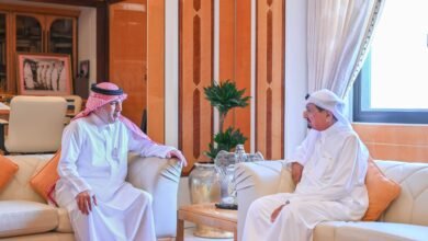 حاكم عجمان يستقبل السفير السعودي