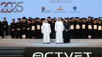 ذياب بن محمد بن زايد يشهد حفل تخريج المتفوقين في دفعة مركز أبوظبي للتعليم والتدريب التقني والمهني لعام 2025