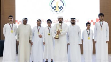 الشارقة يتوج بلقب الدوري العام للشطرنج