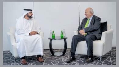 محمد الشرقي يلتقي الأمين العام المساعد للأمم المتحدة والسكرتير التنسيقي بالفاتيكان