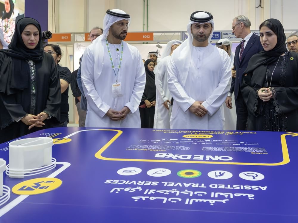 منصور بن محمد يفتتح الدورة السابعة من "إكسبو أصحاب الهمم الدولي 2025" في دبي 1 منصور بن محمد يفتتح الدورة السابعة من "إكسبو أصحاب الهمم الدولي 2025" في دبي