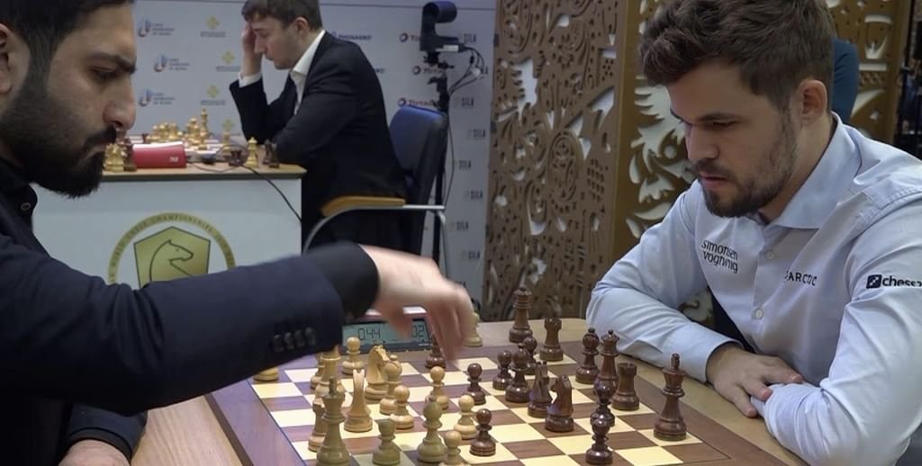 سالم عبدالرحمن يهزم المصنف الأول عالمياً في الشطرنج 1 سالم عبدالرحمن يهزم المصنف الأول عالمياً في الشطرنج