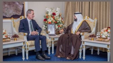 محمد الشرقي يستقبل سفراء هولندا وإسبانيا والبيرو