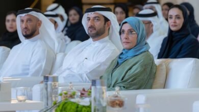 سلطان بن أحمد القاسمي وجواهر القاسمي يشهدان جلسات النسخة الأولى للمؤتمر العالمي لأفلام الأطفال والشباب