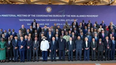 شخبوط بن نهيان يترأس وفد الدولة المُشارك في الاجتماع الوزاري لحركة عدم الانحياز في أوغندا