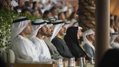 خالد بن محمد بن زايد يشهد حفل الافتتاح الرسمي لمتحف التاريخ الطبيعي في أبوظبي