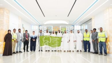 حدائق بلدية منطقة الظفرة تحصل على جائزة العلم الأخضر للمرة السابعة