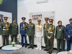 جامعة زايد العسكرية تختتم مشاركتها في معرض دبي للطيران 2025