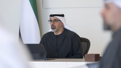 خالد بن محمد بن زايد يترأس اجتماع المجلس التنفيذي لإمارة أبوظبي