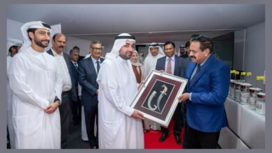 راشد بن حمد الشرقي يفتتح مصنع "آسيا وايت" لإنتاج الكلنكر والإسمنت الأبيض بالفجيرة