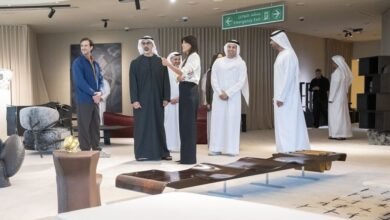 خالد بن محمد بن زايد يزور معرض "نوماد أبوظبي"
