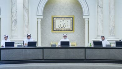 ولي عهد الشارقة يترأس اجتماع المجلس التنفيذي