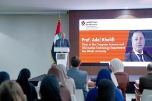 «جامعة أبوظبي» تبرز أهمية الذكاء الاصطناعي والهندسة البرمجية خلال فعالية "يوم الابتكار 5.0" 2 «جامعة أبوظبي» تبرز أهمية الذكاء الاصطناعي والهندسة البرمجية خلال فعالية "يوم الابتكار 5.0"