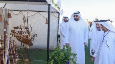 ولي عهد أم القيوين يشهد انطلاق فعاليات الدورة الثالثة من مهرجان "ميراث الأجداد"