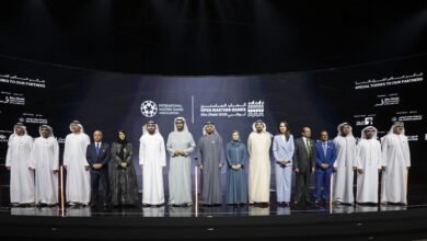 ذياب بن محمد يشهد إطلاق مبادرة "من أرض الوطن: خطوات إلى المريخ" تزامنا مع بدء العد التنازلي لأكبر حدث رياضي متعدد الألعاب في المنطقة