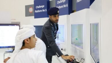 شرطة أبوظبي تطلق "منصة التحدي الأمني" في معرض العين الدولي للصيد والفروسية