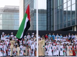 محمد بن راشد: بقيادة محمد بن زايد وتلاحم شعب آمن بأن قوته أساسها وحدته سيبقى عَلَم الإمارات عنواناً للخير والرفعة والنماء