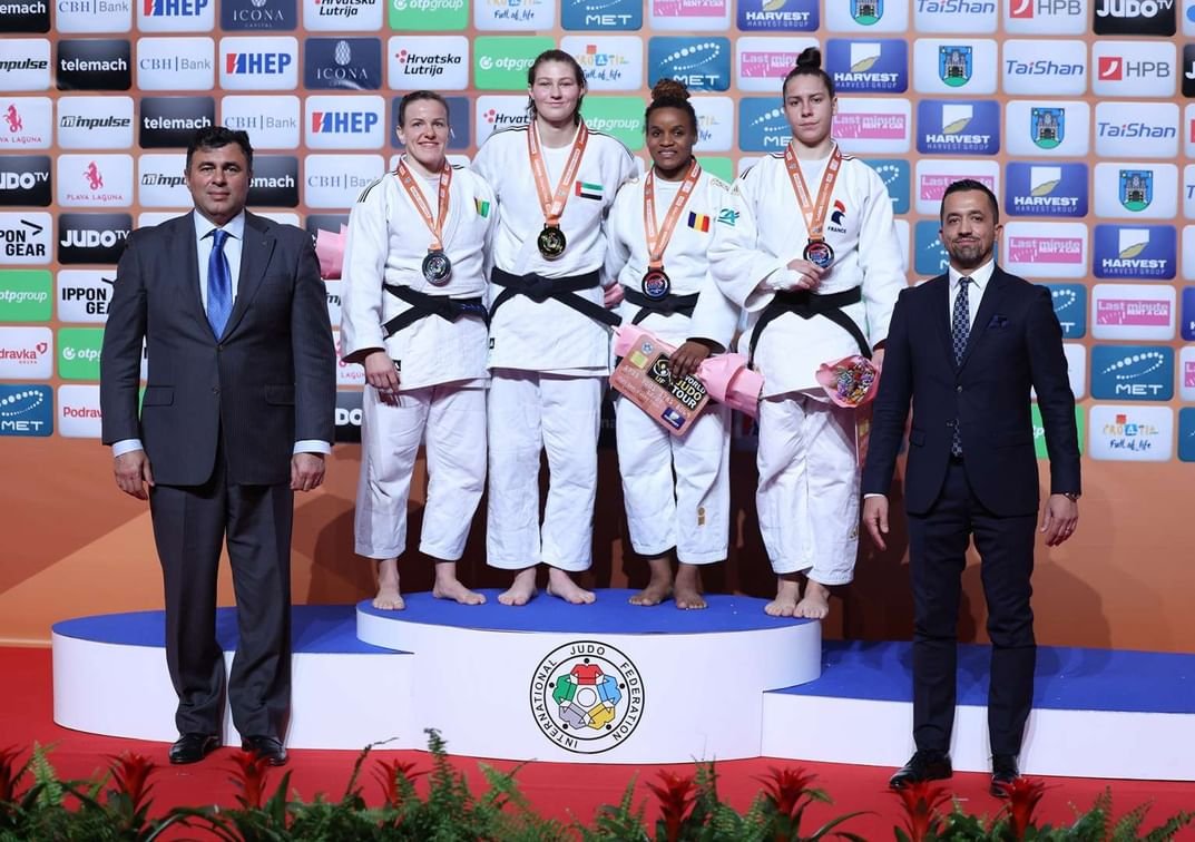 الإمارات تحصد ذهبية "جراند بري" للجودو في زغرب 1 الإمارات تحصد ذهبية "جراند بري" للجودو في زغرب