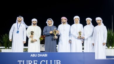 الجواد "آر بي كينج ميكر" يحصد لقب السباق التحضيري لكأس رئيس الدولة للخيول العربية