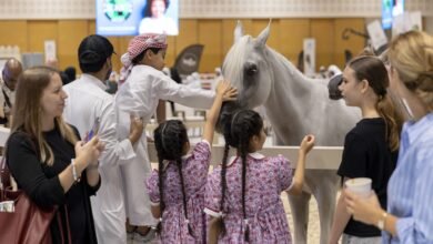 جمعية الإمارات للخيول العربية تشارك في المعرض الدولي للصيد والفروسية – العين 2025