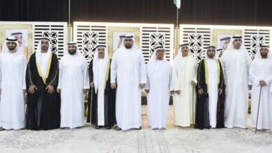 ولي عهد أم القيوين يحضر أفراح المعلا