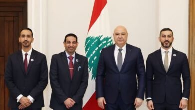 الرئيس اللبناني يستقبل وفد "تريندز" ويؤكد أهمية البحث العلمي في دعم التنمية