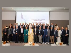 سعود بن صقر يشهد "ملتقى وفد الرؤساء التنفيذيين من وفا العالمية" برأس الخيمة