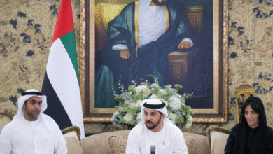 حمدان بن زايد يستقبل الفريق المنظم للمؤتمر العالمي للحفاظ على الطبيعة 2025