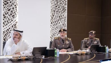 ولي عهد رأس الخيمة يستقبل مديرعام الجنسية بالإنابة