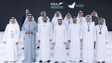 حمدان بن محمد وذياب بن محمد بن زايد يشهدان احتفال "شركة الإمارات العالمية للألمنيوم" بالذكرى الـ 50 لتأسيسها