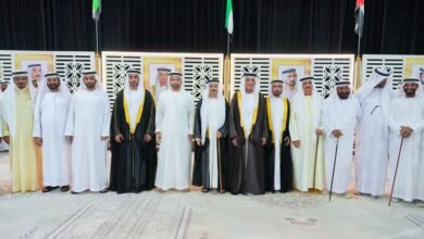 سعود بن صقر يحضر أفراح المعلا