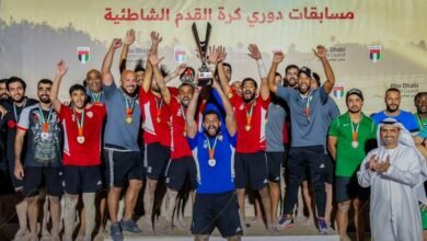 ختام ناجح لبطولة أبوظبي للكرة الشاطئية