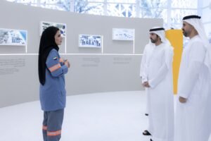 حمدان بن محمد وذياب بن محمد بن زايد يشهدان احتفال "شركة الإمارات العالمية للألمنيوم" بالذكرى الـ 50 لتأسيسها