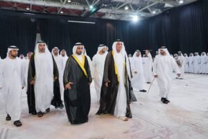 سعود بن صقر يحضر أفراح المعلا