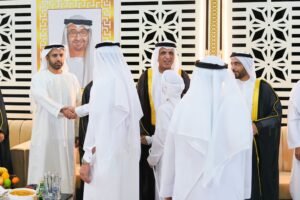 سعود بن صقر يحضر أفراح المعلا