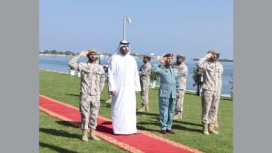 نائب حاكم أم القيوين يشهد مراسم إحياء ذكرى “ يوم الشهيد ”