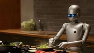 شركة صينية تكشف عن روبوت شبيه بالإنسان يؤدي وظائف منزلية