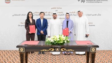 اتفاقية تعاون بين ديوان الرئاسة وجامعة محمد بن زايد للذكاء الاصطناعي