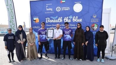 رقم قياسي لـ "تحت الأعماق - حملة تنظيف تحت الماء" لأكبر عدد من الغواصين المشاركين
