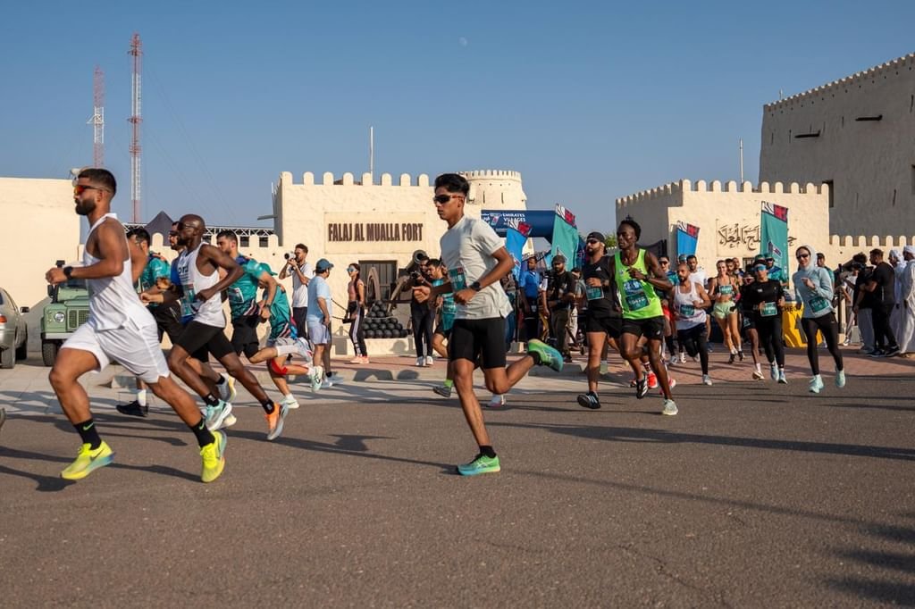 فلج المعلا تستضيف الجولة الـ4 من سباقات "قُرى الإمارات للجري" 2025 1 فلج المعلا تستضيف الجولة الـ4 من سباقات "قُرى الإمارات للجري" 2025