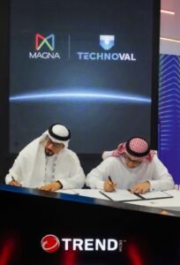 "ماجنا إيه آي" و"تكنوفال" تعلنان خطط تحالفٍ استراتيجي تتجاوز قيمته 1.1 مليار ريال سعودي (300 مليون دولار) لتعزيز التحوّل الصناعي في المنطقة 2 "ماجنا إيه آي" و"تكنوفال" تعلنان خطط تحالفٍ استراتيجي تتجاوز قيمته 1.1 مليار ريال سعودي (300 مليون دولار) لتعزيز التحوّل الصناعي في المنطقة
