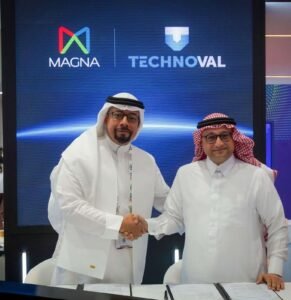 "ماجنا إيه آي" و"تكنوفال" تعلنان خطط تحالفٍ استراتيجي تتجاوز قيمته 1.1 مليار ريال سعودي (300 مليون دولار) لتعزيز التحوّل الصناعي في المنطقة 3 "ماجنا إيه آي" و"تكنوفال" تعلنان خطط تحالفٍ استراتيجي تتجاوز قيمته 1.1 مليار ريال سعودي (300 مليون دولار) لتعزيز التحوّل الصناعي في المنطقة