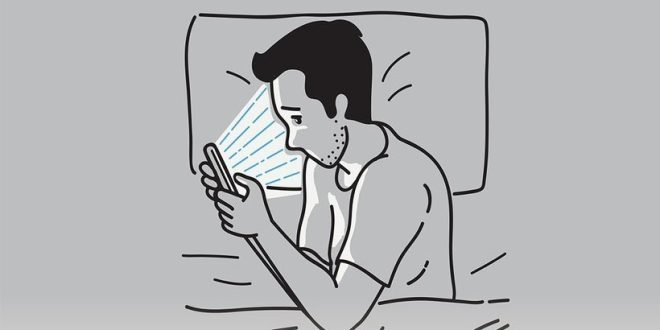 هاتفك قبل النوم "وقود" للاكتئاب والتفكير السلبي 1 هاتفك قبل النوم "وقود" للاكتئاب والتفكير السلبي