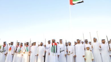 لوحات شعبية وقصائد وطنية تزين احتفال جمعية الشحوح بعيد الاتحاد الـ 54