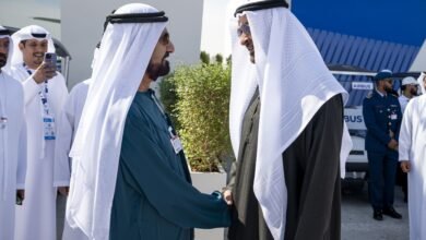 رئيس الدولة يطلع على أحدث ابتكارات الشركات الوطنية والدولية المشاركة في معرض دبي للطيران 2025