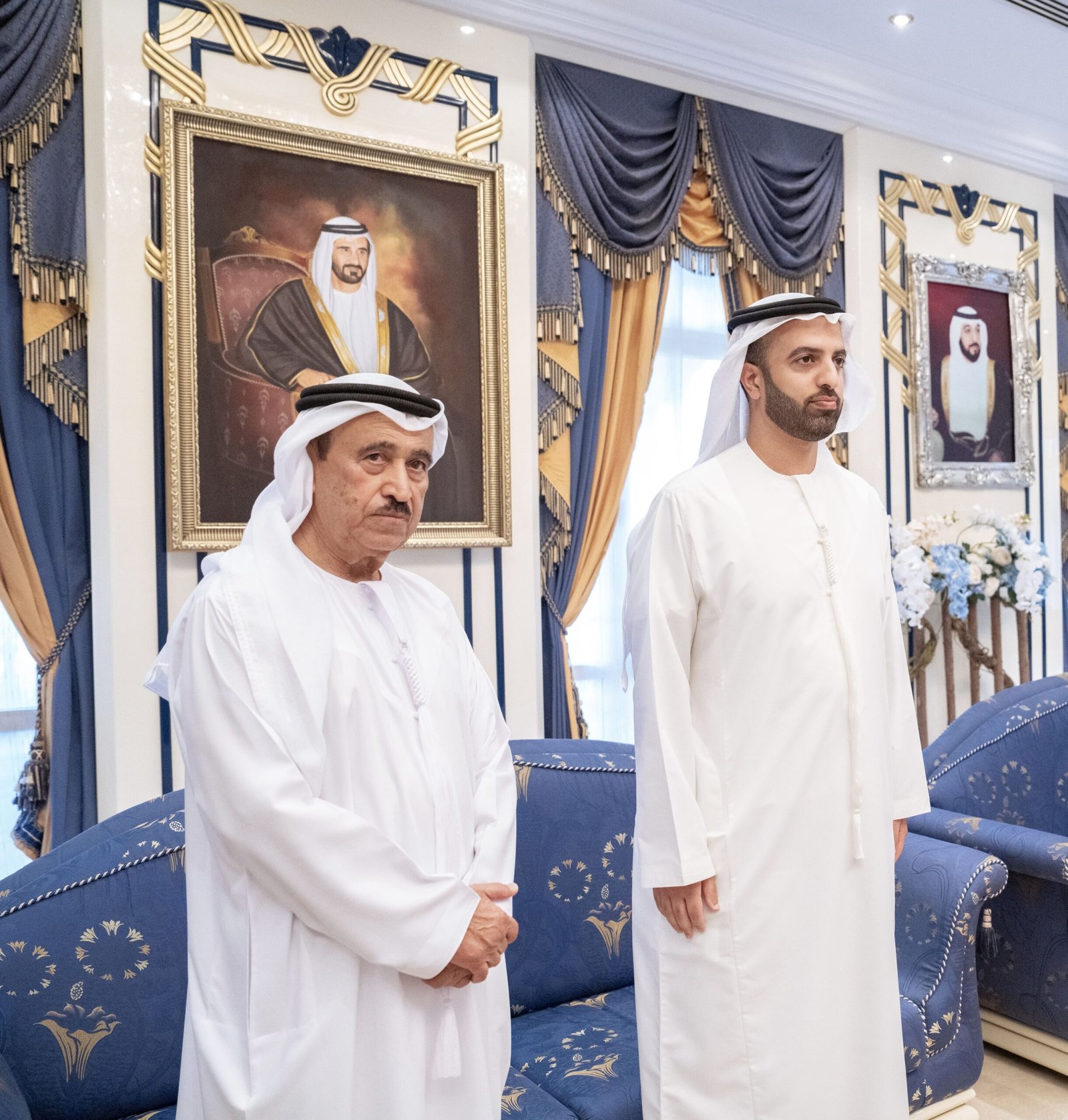 محمد بن سعود يقدّم واجب العزاء في وفاة أسامة الشعفار 1 محمد بن سعود يقدّم واجب العزاء في وفاة أسامة الشعفار